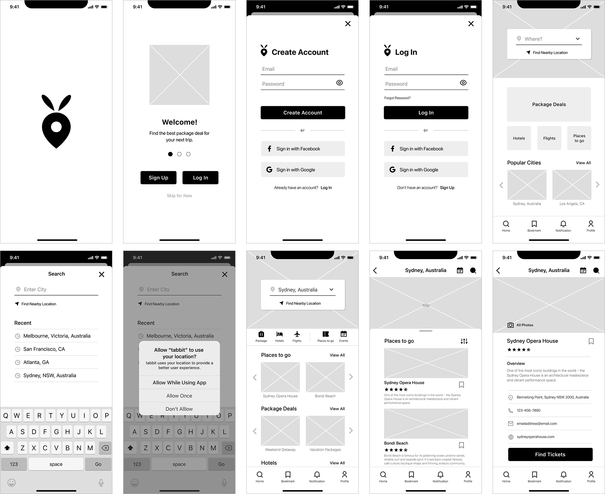 Digital Wireframes